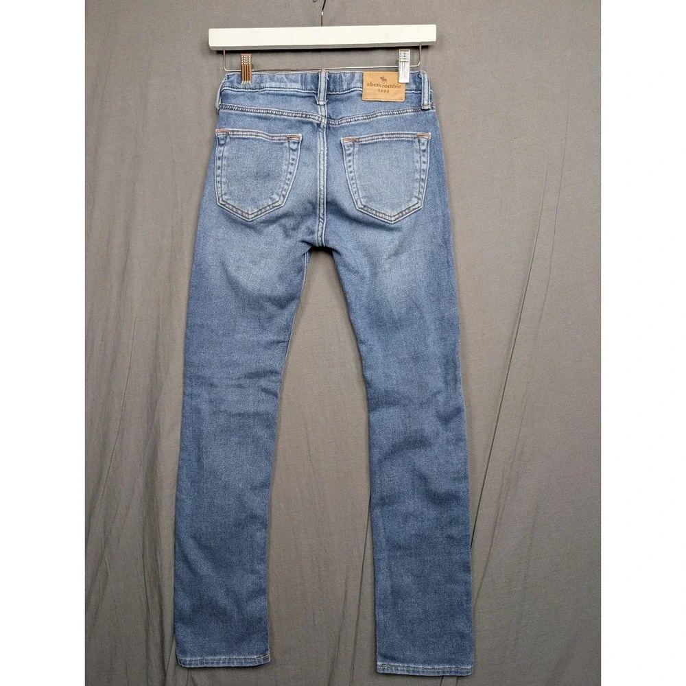 Abercrombie Kids Skinny Jeans‎ Slim Size 13/14 Distressed Wash